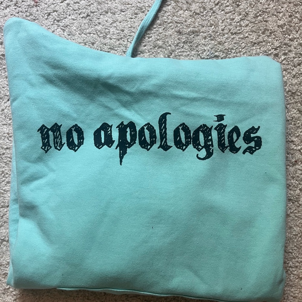 “No Apologies” by Seth Borden Tarot Card / Devil Hoodie